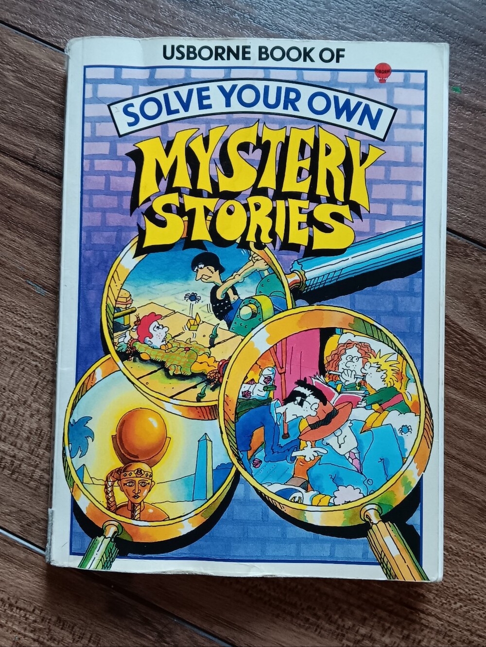Vintage 80's Usborne Solve-Your-Own-Mystery Book